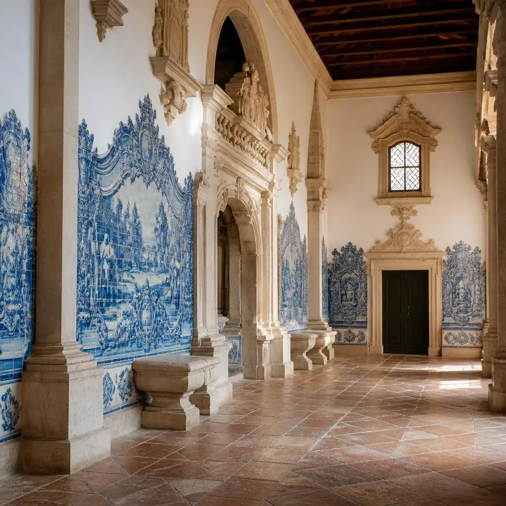 Restored Portuguese cultural heritage interior
